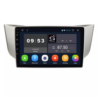 Autoradio Android 10 9 pouces, lecteur MP5 stéréo pour Lexus RX300 RX330 RX350 RX400H Toyota Harrier 2003-2009 Navigator