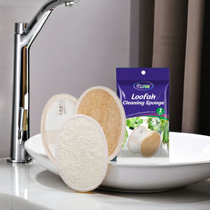 Brosse <span class=keywords><strong>de</strong></span> nettoyage <span class=keywords><strong>de</strong></span> cuisine Luffa biologique Gommage exfoliant pour le corps <span class=keywords><strong>Gant</strong></span> <span class=keywords><strong>de</strong></span> <span class=keywords><strong>toilette</strong></span> pour les ustensiles <span class=keywords><strong>de</strong></span> cuisine et la vaisselle Tampon à récurer pour le bain - Product Image 3