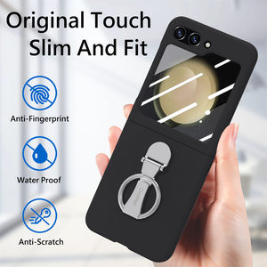 2025 nouveau modèle Motorola Razr 50 Ultra étui de téléphone portable PC matériel en vrac Mobile couverture arrière protecteur d'écran poignée de téléphone incluse - Product Image 4