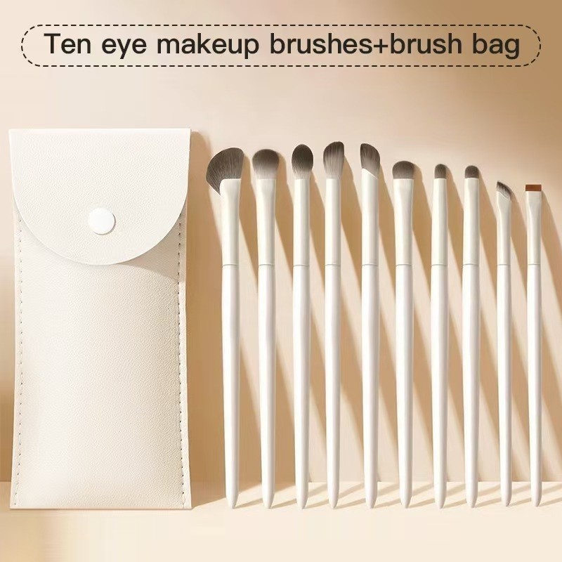 Professional Foundation Eyeshadow Brush Set 8