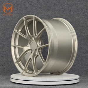 Rines de Aleación Maxtera Forged Custom <span class=keywords><strong>Motosport</strong></span> Gold VS-5RX para Autos BMW X3M X4M X5 Porsche 911 Cayenne Tesla - Product Image 3