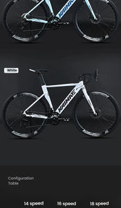 Best-seller aux États-Unis, <span class=keywords><strong>vélo</strong></span> <span class=keywords><strong>de</strong></span> <span class=keywords><strong>ville</strong></span> <span class=keywords><strong>de</strong></span> course à frein à disque, <span class=keywords><strong>vélo</strong></span> <span class=keywords><strong>de</strong></span> route, modèle <span class=keywords><strong>de</strong></span> <span class=keywords><strong>vélo</strong></span> à guidon tombant léger en aluminium à 14 vitesses, 28 pouces, câbles cachés - Product Image 4