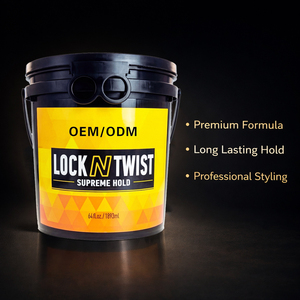 Gel Coiffant Lock N Twist Fixation Forte 64oz Effet Brillant pour Tresses et Locs, Contrôle des Bords et Anti-Frisottis pour une Coiffure Longue Durée - Product Image 4