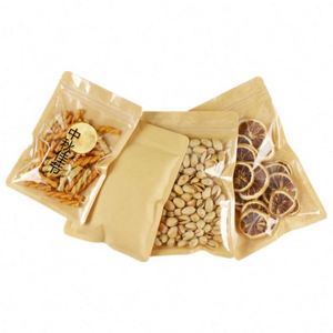 Sacs en papier laminé personnalisés 2026 avec fermeture éclair, style amour, pour emballage, avec votre propre logo, 18x26cm, pack promotionnel - Product Image 2
