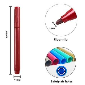 Marcador Metálico de Lujo X515 con Logotipo de Diseño Nuevo, Marcador Metálico Lavable con Logotipo Personalizado Impreso en Color sobre Piedra - Product Image 4