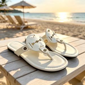 Women's Winter Beach <b>Flip</b> <b>Flops</b> PVC <b>Jelly</b> for Light Weight Hard-Wearing - Product Image 2