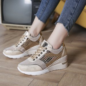 2024 nouveau gros respirant plat grande <span class=keywords><strong>taille</strong></span> chaussures pour femmes sports légers décontracté grosses chaussures - Product Image 2