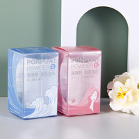 Boîte en plastique PET transparente personnalisée, boîte d'emballage pliable transparente pour cosmétiques, emballage de cadeaux, emballage de vente au détail
