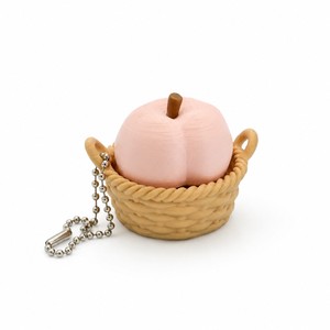 Porte-clés en plastique imprimé en 3D en forme de fruit, avec bouton mécanique anti-stress à pression manuelle, breloque artisanale - Product Image 2