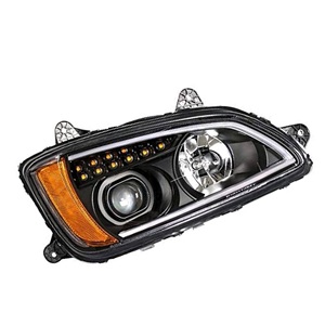 Accesorios de Repuesto para Cabina de Camión Americano, Directo de Fábrica, Faro Delantero LED 6000K RH para Kenworth T660 2008-2017 - Product Image 5