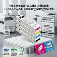 Cartouches d'encre pigmentée 1000ML S-7250 S-7251 S-7252 S-7253 pour imprimantes Riso FW1230 2230 5230 5231 5000