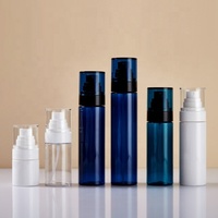 Bouteille de pulvérisation de brouillard de toner cosmétique vide en plastique PET de 100ml Bouteille de pulvérisation de brouillard nano pour l'utilisation de lotion cosmétique de toner de parfum