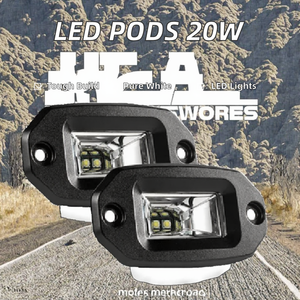 20 wát LED Pods cho tuôn ra núi mini LED đèn <span class=keywords><strong>s</strong></span>ương mù sao lưu ngược bội đèn cho <span class=keywords><strong>S</strong></span> <span class=keywords><strong>S</strong></span> <span class=keywords><strong>S</strong></span> ATVs <span class=keywords><strong>s</strong></span>-mini LED lũ chùm cho ATV - Product Image 2