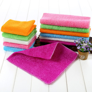 Chiffon à vaisselle en fibre de bambou Kim Ryan 18x23 cm, absorbant, résistant à l'huile, chiffon de nettoyage de cuisine, multicolores, usage domestique - Product Image 1