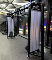 Câble croisé Commercial Fitness Gym équipement câble entraînement corps Shaper double poulie réglable Smith Lat Pulldown Pec Fly