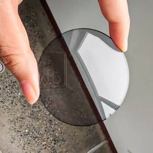 1,49 UV400 Grey HC Resina Visión única Revestimiento duro Lentes Gafas de sol ópticas con excelente protección UV - Product Image 4