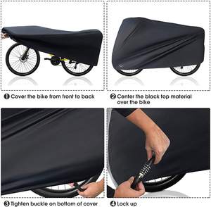 Funda Protectora para Bicicleta de Alta Calidad, Resistente al Agua y a los Desgarros, de Oxford 210D - Product Image 3