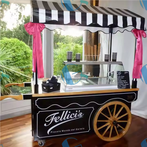 <span class=keywords><strong>2025</strong></span> מפעל מחיר חתונה שמפניה עגלת קניות אירועים קישוט אביזרים ממתקים ועגלת בר עבור שירות מזון - Product Image 5