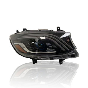 Modificación del Conjunto de Faros Delanteros para <span class=keywords><strong>Mercedes</strong></span>-Benz <span class=keywords><strong>Sprinter</strong></span> 19-23 con Luces de Circulación Diurna LED, Lentes Láser, 12V 55W - Product Image 4
