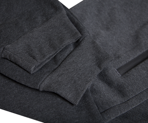 Pantalon de jogging unisexe léger à taille mi-haute, plissé sur le devant, avec taille élastique et poche zippée, idéal pour le sport et les loisirs - Product Image 6