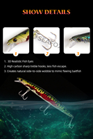 Leurre Minnow personnalisé avec logo d'usine, 163mm32.5, Wobbler en plastique ABS flottant pour la pêche au bar en eau salée