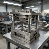 Plaque de retenue du contrepoids du tambour de machine à laver, matrice d'emboutissage, moule de poinçonnage métallique personnalisé pour pièces d'appareils électroménagers