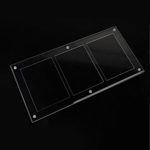 Exhibidor <span class=keywords><strong>de</strong></span> Tarjetas <span class=keywords><strong>de</strong></span> Juego Triple Magnético Transparente <span class=keywords><strong>de</strong></span> Acrílico al por Mayor, Marco <span class=keywords><strong>de</strong></span> Exhibición <span class=keywords><strong>de</strong></span> Tarjetas <span class=keywords><strong>de</strong></span> Juguete <span class=keywords><strong>de</strong></span> Acrílico para <span class=keywords><strong>Tienda</strong></span> - Product Image 4