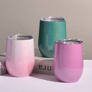 Taza de Café Aislada de Acero Inoxidable de Doble Pared de 12 oz con Diseño de Horóscopo, Vaso de Vidrio Colorido con Tapa para Vino o Otras Bebidas - Product Image 6