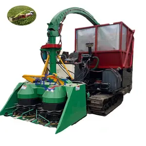 Easy to operate lawn mower hanging sweet elephant grass green forage harvester