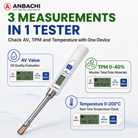 Anbachi Networking Internationally Certified Waterproof 15s Fast Oil Quality Tester Canteen Food Factory Lab Cooking Oil Tester
