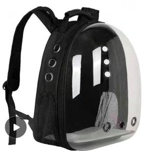 Tùy chỉnh Thời trang rắn PVC Dog & Cat Ba lô với in logo thân thiện với môi Dây kéo đóng cửa OEM Pet <span class=keywords><strong>carrier</strong></span> cho động vật nhỏ - Product Image 6