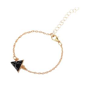 Geometric <b>Charm</b> Bracelets Set Gold Plated Alloy Bohemian Style Women's Fashion Jewelry 5 Piece Collection - Product Image 5