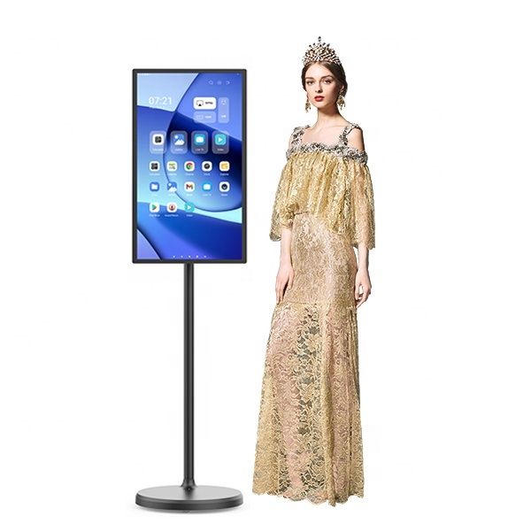 Interactive 32 Inch Incell Touch Screen Full HD Live Streaming Android 12 WiFi Smart Television with iPad and Camera Support