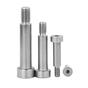 Pernos de acero inoxidable para M4-M13 GB5281, Perno de hombro con cabeza de enchufe para fábrica