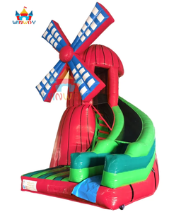 สไลด์ลมแบบเกลียวแผ่นพีวีซีเป่าลมสำหรับปีนเขาในเชิงพาณิชย์แห้ง - Product Image 2