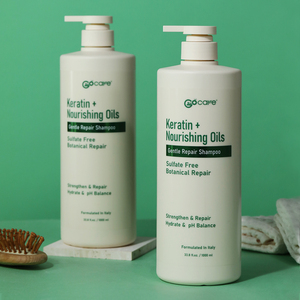 Shampooing réparateur doux personnalisé à marque privée, <span class=keywords><strong>bio</strong></span>, sans sulfate, à la kératine, <span class=keywords><strong>hydratant</strong></span> et nourrissant, pour cheveux abîmés - Product Image 3