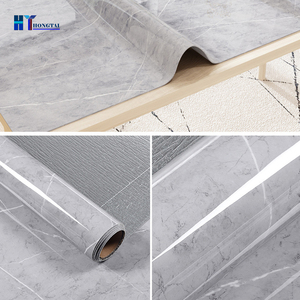 Carta da parati autoadesiva in PVC di marmo bianco di alta qualità rotoli di pietra moderna rivestimento murale in vinile <span class=keywords><strong>per</strong></span> soggiorno camera da letto interna - Product Image 4