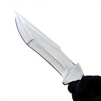 Couteau Bowie multifonctionnel de haute qualité, fabriqué en usine, en acier Damas avec manche en bois, durable, personnalisable, OEM, pour le bricolage