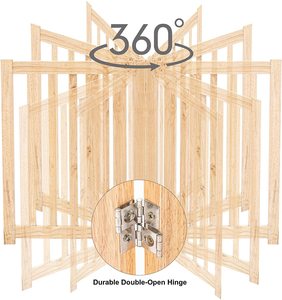 Jaula grande <span class=keywords><strong>para</strong></span> perros, decoración de madera <span class=keywords><strong>para</strong></span> interiores, <span class=keywords><strong>valla</strong></span> <span class=keywords><strong>para</strong></span> mascotas con patrón de animales <span class=keywords><strong>para</strong></span> <span class=keywords><strong>gatos</strong></span> y animales pequeños - Product Image 6