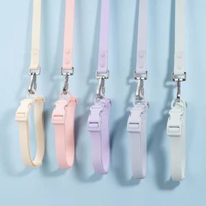 Hersteller Custom LOGO Wasserdichtes PVC-Hunde geschirr Set Haustier halsband Leine Hunde halsband und Leine Set - Product Image 4