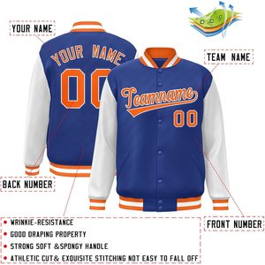 Blouson universitaire personnalisé pour hommes, femmes et jeunes – Veste bomber de baseball avec nom et numéro brodés – Style preppy pour l'automne - Product Image 2