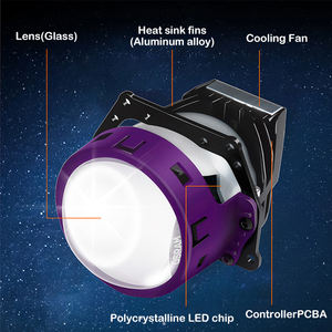 Lentille LED CBI MAX 12V 6000K <span class=keywords><strong>Feux</strong></span> <span class=keywords><strong>de</strong></span> croisement 48w <span class=keywords><strong>Feux</strong></span> <span class=keywords><strong>de</strong></span> <span class=keywords><strong>route</strong></span> 58w Éclairage automobile Phares LED - Product Image 3