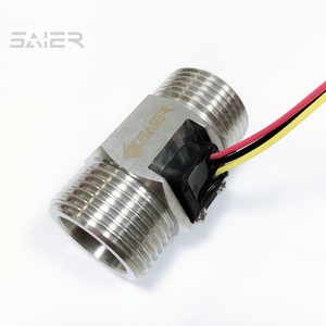Irrigatie-stroomsensoren SUS304 Solenoïde-aangedreven 1 inch turbine-type Hall-effect waterstroomsensor met pulsuitgang - Product Image 3
