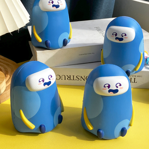 ของเล่นบีบคลายเครียดสำหรับเด็ก คุณภาพสูง ลายการ์ตูน PU น่ารัก ของขวัญของเล่นนุ่มๆ - Product Image 2