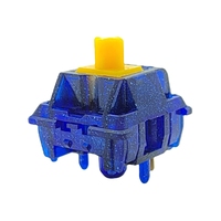 Interrupteurs mécaniques Tecsee Ruby Sapphire pour clavier, interrupteurs mécaniques mélangés pour boîtier PC, tige en POM, interrupteurs linéaires tactiles à ressort doré