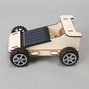 Kit de Coche Solar para Armar, Modelo de Carreras para Autoensamblar, Manualidad Educativa Científica para Estudiantes de Primaria y Secundaria - Product Image 5