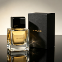 Vente flash - Flacon de parfum en verre transparent noir rose carré de 30 ml, 50 ml, 100 ml, flacon de parfum vide en verre avec vaporisateur et couvercle