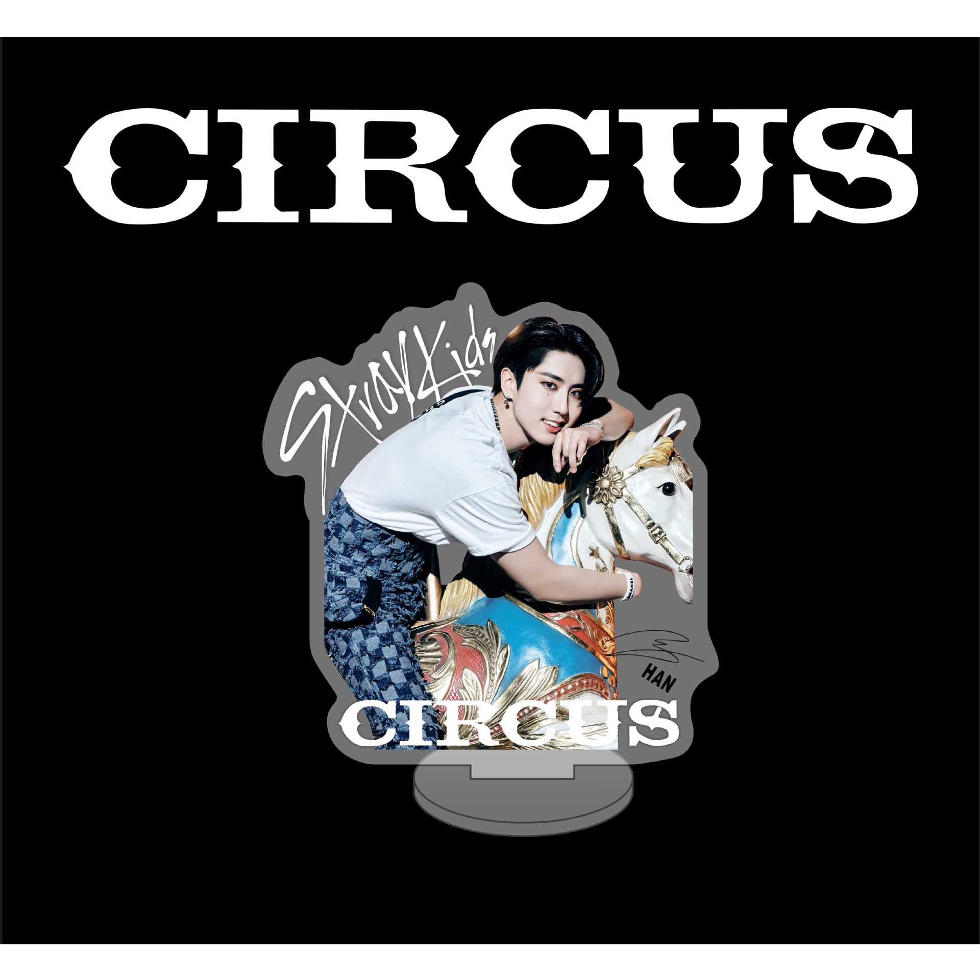 Stray Kids Circus Hyunjin Felix Acrylic Standee - Custom Plastic