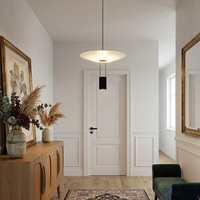 Lustres et suspensions LED modernes minimalistes nordiques en aluminium, luminaire suspendu pour restaurant, lampe suspendue pour la décoration de la maison