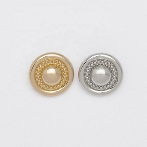 15mm Quite Luxury Simple Alloy <strong>Buttons</strong> <strong>With</strong> <strong>Shank</strong> - Product Image 2
